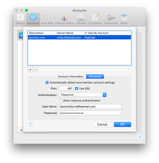 what is mac mail password what is mac mail password