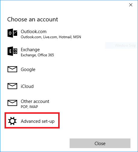 windows 10 mail office 365