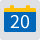 Fastmail calendar favicon