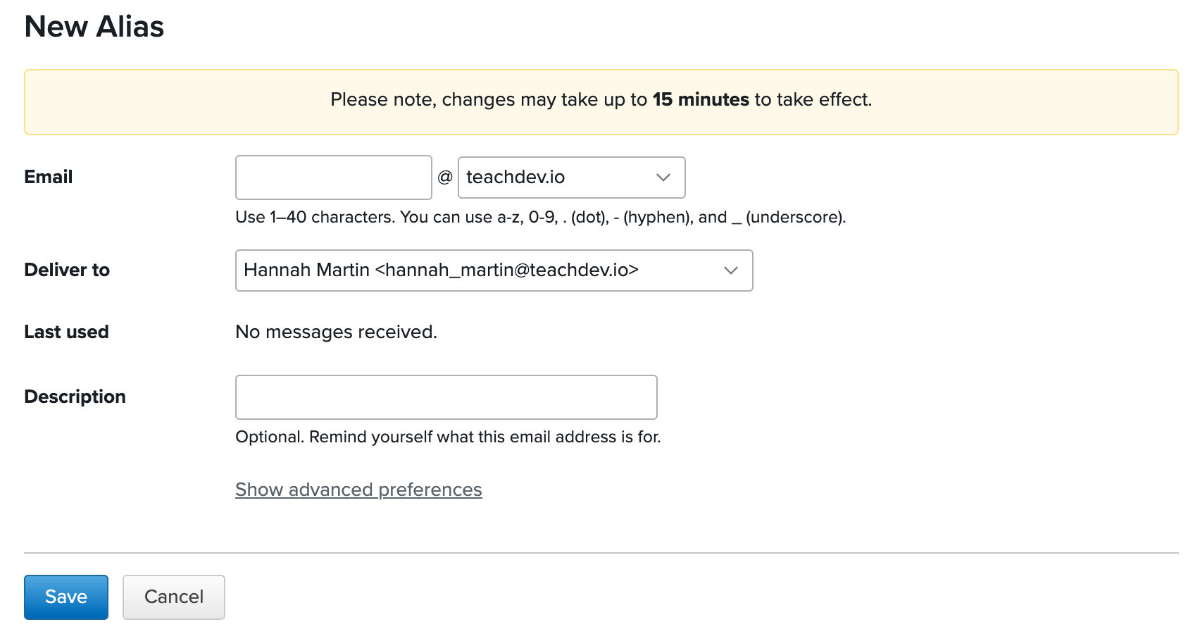 how to send email as alias in gsuite